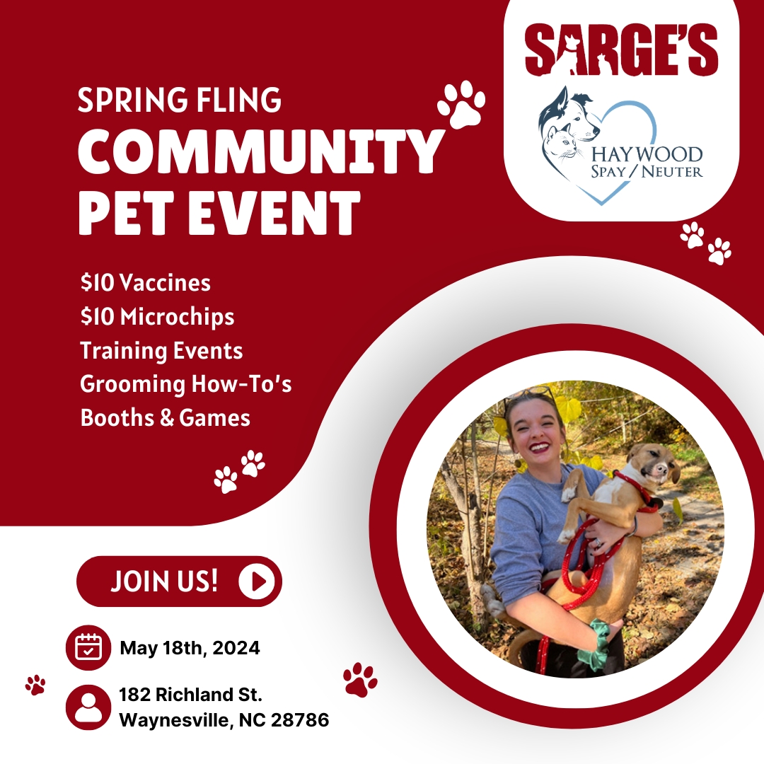 Sarges Spring Fling Community Pet Event